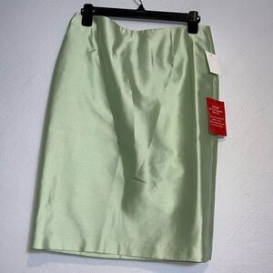 Sara Campbell Green Pencil Skirt 8